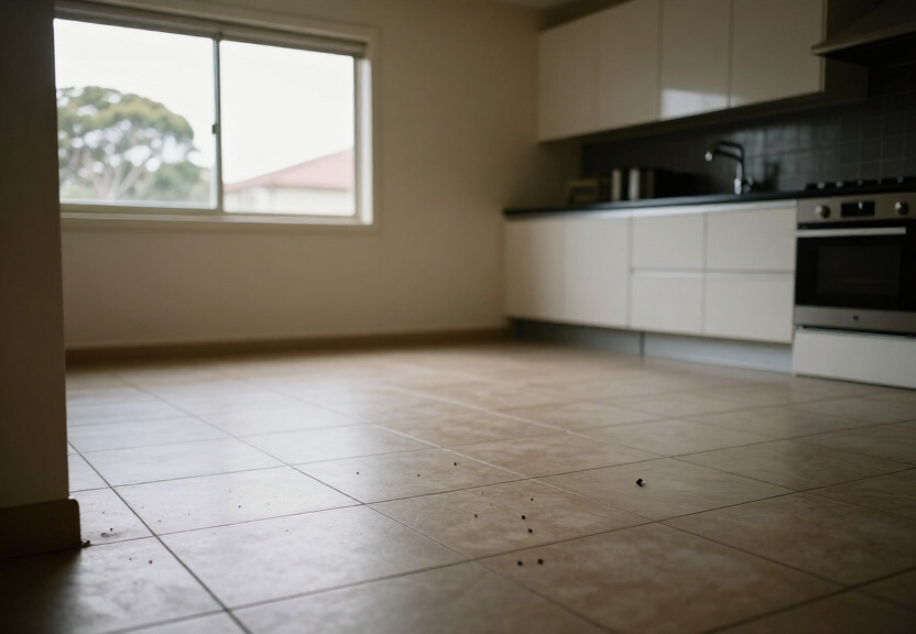 Ceiling corner in Surry Hills apartment after spider control