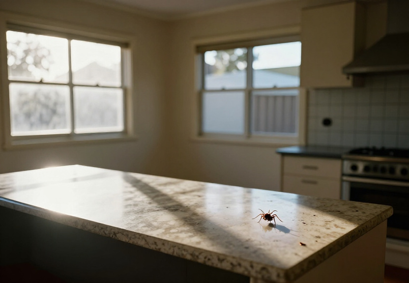 Bed bug infestation in a Surry Hills hotel room before treatment
